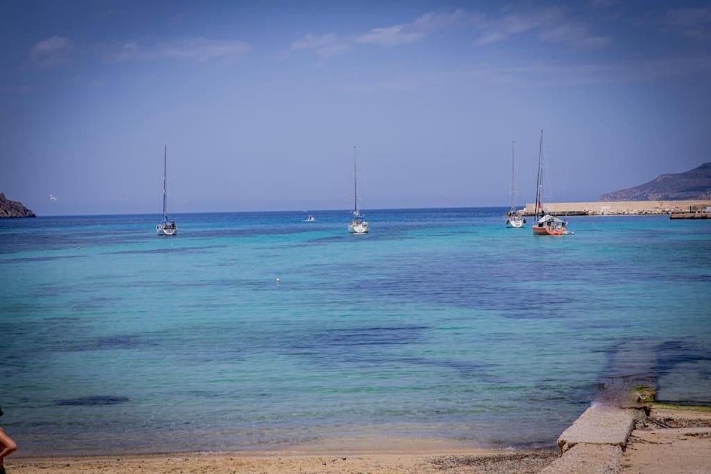 La Perla Della Praia Villa Favignana Buitenkant foto